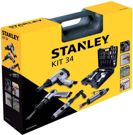 Stanley pneumatische kit - 34 delig