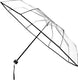 Minimax - transparant - handopening - windproof - 98 cm - transparant