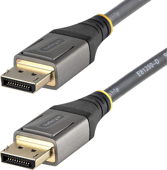 Startech 30cm displayport 1.4 kabel, 8k 60hz, hdr10, 4k 120hz, ultra hd video dp 1.4 kabel, dp naar dp kabel, m m