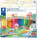 Staedtler speelgoed | creatief artwork diy - noris club erasable - set 24 st