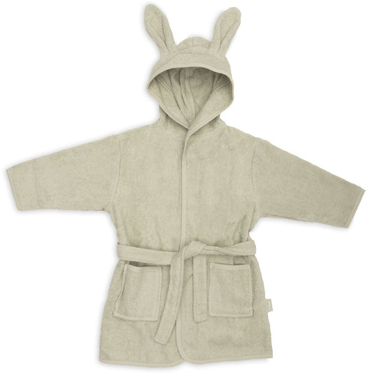 Jollein badjas 3-4 jaar soft matcha