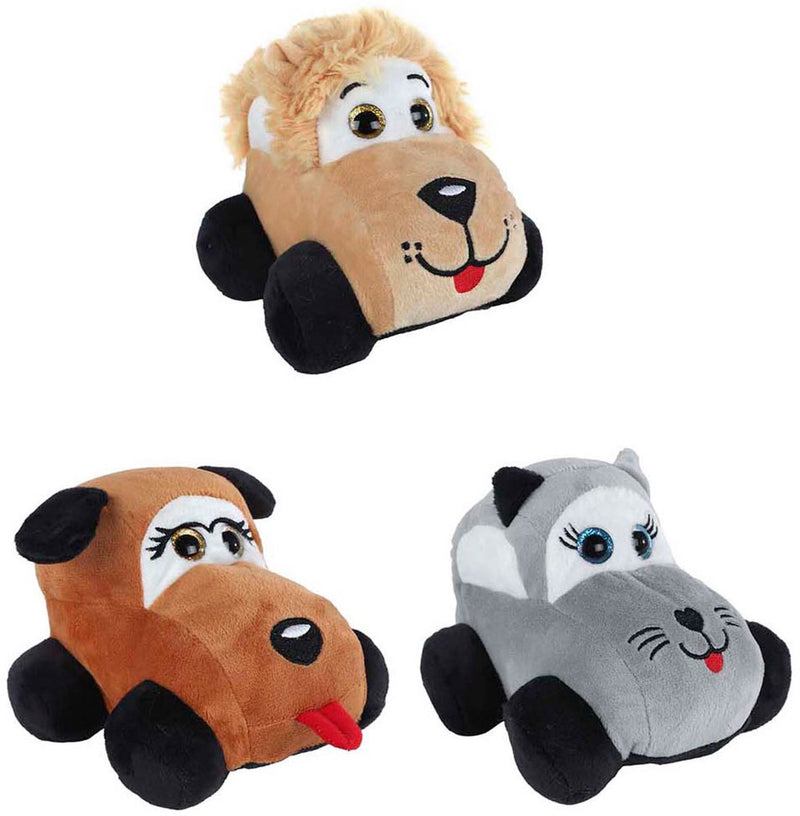 Load image into Gallery viewer, Mini club pluche dier auto knuffel speelgoed 15cm multi kleuren.
