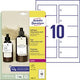 Hanglabels avery zweckform t1001-10 karton wit