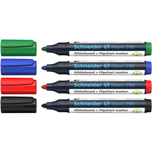Schneider schrijfwaren whiteboard-marker schneider 96082000 maxx 290 blauw
