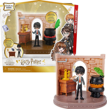 Harry potter magical minis - toverdrankenles - speelfigurenset