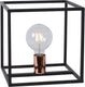Lucide arthur - tafellamp - 1xe27 - zwart