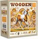 Wooden city wooden.city houten puzzel elegant horse - dierenpuzzel 500 stukjes.