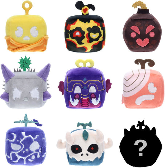 Blox fruits verzamelbare pluche knuffel blind box 10 cm roblox speelgoed.