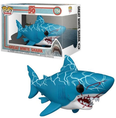 Funko jaws great white shark vinylfiguur 1754 pop! standaard pvc unisex - fan merch, film