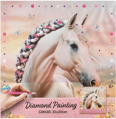 Moxy diamond painting met paarden