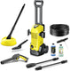 Kärcher k3 home car hogedrukreiniger - 120 bar - wateropbrengst 380 l u - prestatie 25m² h - 1600w - incl. home kit