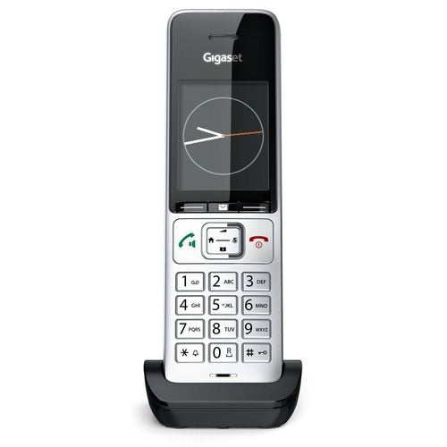 Gigaset dect-telefoon s30852-h3061-r101 gigaset comfort zilver, zwart