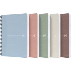 Notitieboek oxford 400154142 a5 multikleur
