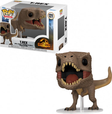 Funko pop movies: jurassic world - t-rex - pop #1211