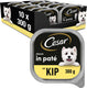 Cesar hondenvoer classic - kip in paté - maaltijdkuipjes 10x300g