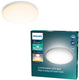 Philips led philips moire plafonnière - warmwit licht - groot