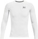 Under armour ua hg armour comp ls-wht heren sportshirt - wit - zwart