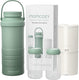 Momcozy – draagbare moedermelk koeler – 2 flessen – koelelement – bpa-vrij – lekvrij