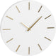 Mica decorations - brixen wandklok - ø36 cm - wit