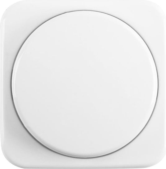 Busch-jaeger refl centraalplaat polar wit knop dimmer
