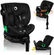 Lionelo harmony - i-size autostoel 4in1 - 360° draaibare - brede zitting - isofix + steunpoot - achterwaarts gericht tot 105 cm (18 kg) - 40 tot 150 cm - 0 tot 36 kg - side impact guard - rwf en fwf - bamboe hoes - dri-seat - hoofdsteun verstelbaar