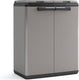 Keter split basic recycling system - 68x39x85 cm - donker grijs zwart
