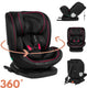Lionelo bastiaan - i-size autostoeltje 4in1 - 360° - isofix - groep 0-1-2-3 - 40-105cm