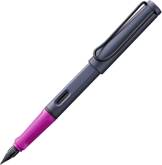 Lamy safari - vulpen - limited edition pink cliff - fine - blauwgrijs roze