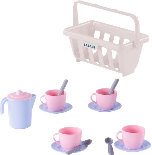 Cavallino servies in mand roze, 15dlg.