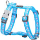 Merkloos sans marque hondentuigje red dingo style flamingo 36-54 cm turkoois 30-48 cm