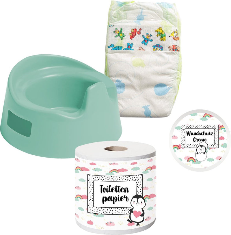 Load image into Gallery viewer, Paola reina poppen plaspotje met accessoires pinguin - heless
