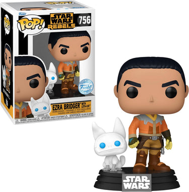 Funko pop! star wars - rebels - ezra bridger #756 exclusive amazon