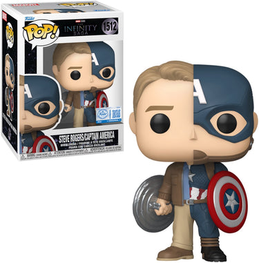 Funko pop! marvel infinity saga - steve rogers captain america #1512 special edition exclusive