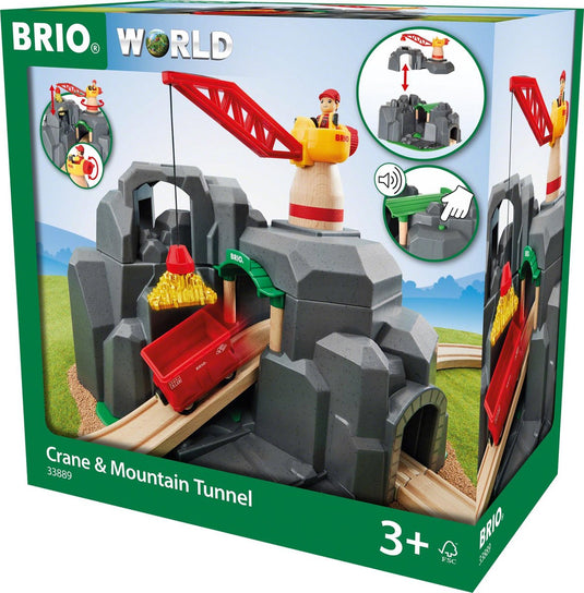 Brio kraan en bergtunnel - 33889