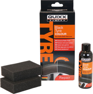 Quixx black tyre colour bandenzwart 75ml
