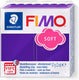 Fimo soft ovenhardende boetseerklei standaard blokje 57 g - pruim