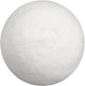 Creativ company bal, d: 20 mm, wit, katoen, 300 stuks