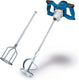 Scheppach beton- en verfmixer pm1400 - 1400w - verfmenger en cementmenger - variabele snelheid tot 760 r min - incl. 1x rechte verfgarde 1x mengstaaf voor o.a. mortel
