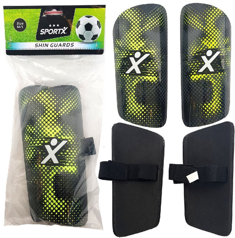 Load image into Gallery viewer, Sportx scheenbeschermers m l groen zwart
