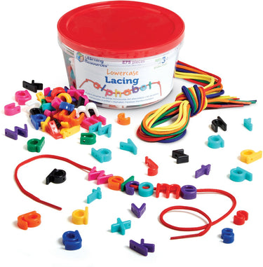 Learning resources lowercase lacing alphabet - 5+