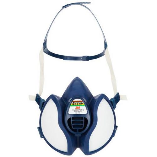 Ademhalingsmasker 3m 4279+bc1 blauw niet-wegwerpbaar