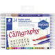 Kalligrafiepennen staedtler 3005 tb24 kleurenassortiment inkt op waterbasis