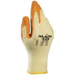 Werkhandschoenen mapa professional 34328020 latex geel