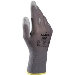 Werkhandschoenen mapa professional 34551030 pu grijs