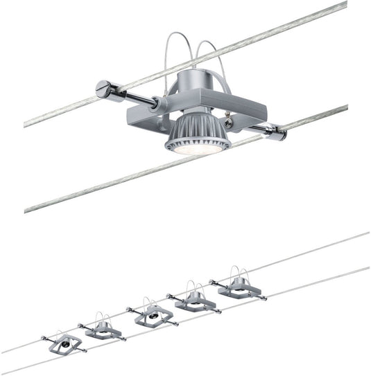 Paulmann ws set mac ii - max. 5x10w - gu5,3 - chroom