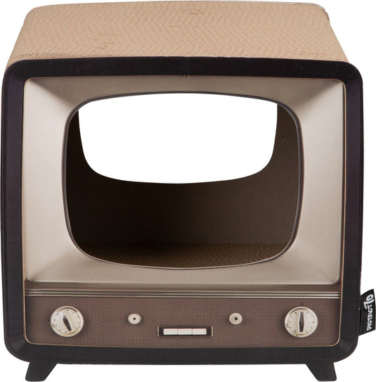District 70 telly - kattenspeelgoed - 39.6x35x37 cm bruin