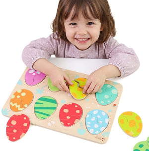 Classic world houten puzzel dinosaurus educatief speelgoed 25 stukjes.