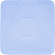 Differnz tutus anti-slip inlegmat douche 55x55xcm blauw