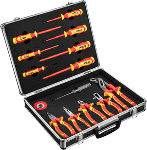 Neo serie - gereedschapscombiset 1000v - 13 stuks - ergonomische handgreep - 25-jarige garantie