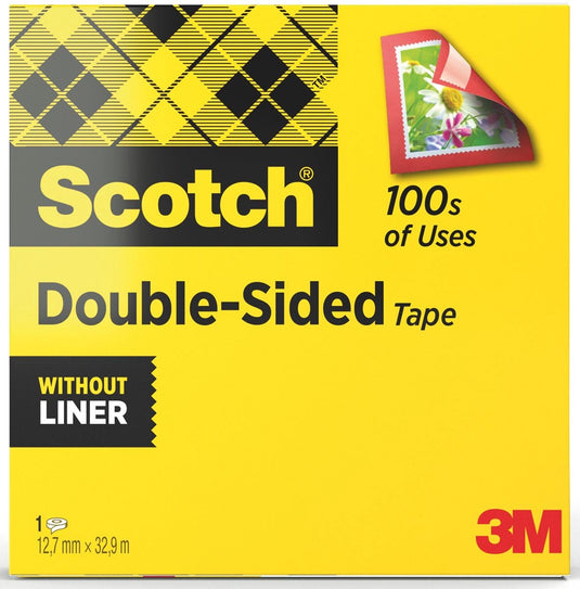 Scotch plakband dubbelzijdig 12mmx33m